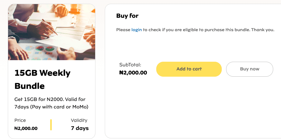 How To Subscribe: Mtn 15Gb Data For N2000 Weekly Digital Bundle 2025