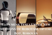 Elon Musk Tesla Unveil New Creations Of Robotaxi, Optimus Bot, Robovan 2025