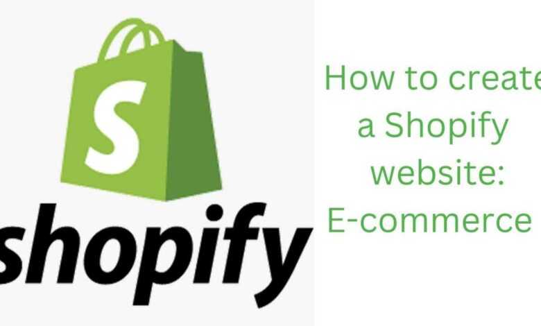 How To Create A Shopify Website: E-Commerce Store 2025